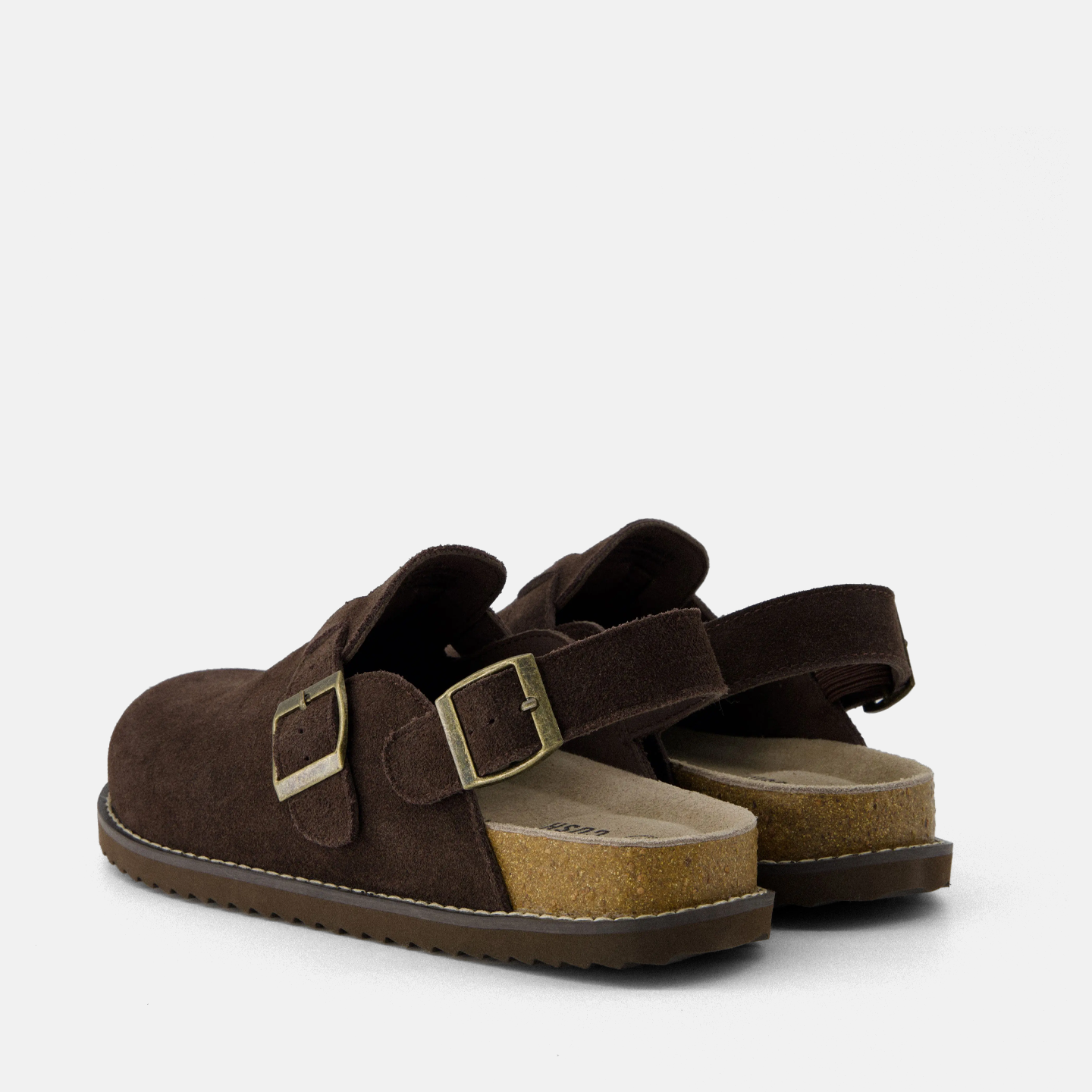 Brooklyn Suede Slingback Clogs