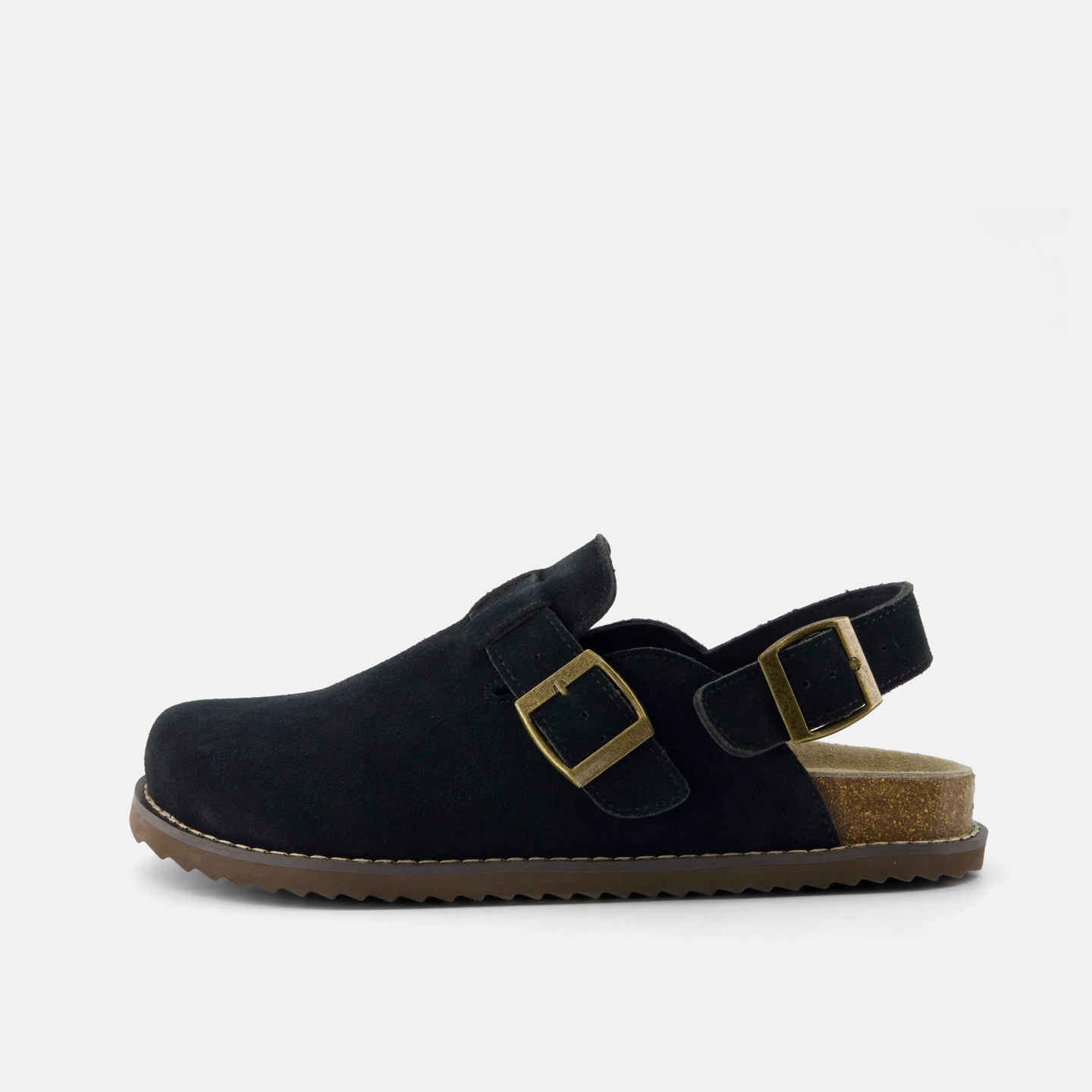 Brooklyn Suede Slingback Clogs